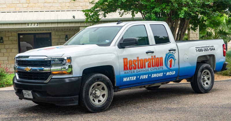 restoration 1 truck outside home